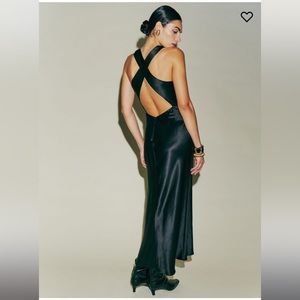 NWT Reformation Cassette silk dress